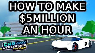 How To Make $5M An Hour In Car Dealership Tycoon screenshot 5
