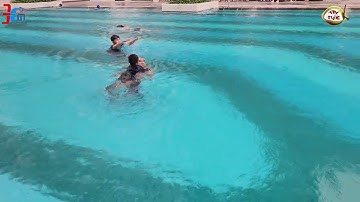 HỒ BƠI TẦNG 4 BLOCK U M Q7 SÀI GÒN REVERSIDE COMPLEX 4 ĐÀO TRÍ CUỐI TUẦN ĐÔNG VUI CƯ DÂN XUỐNG BƠI..