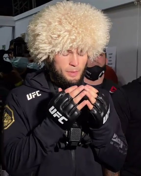 Khabib entry before fight #ufc #khabib #mma #connormacgregor