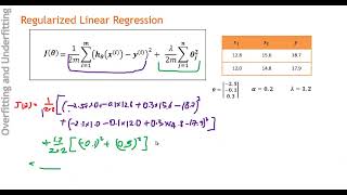 Regularized linear regression