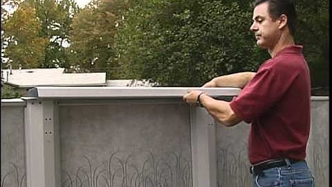 Above Ground Pool Installation - Oval Pool - Part2 - AmeriMerc.com