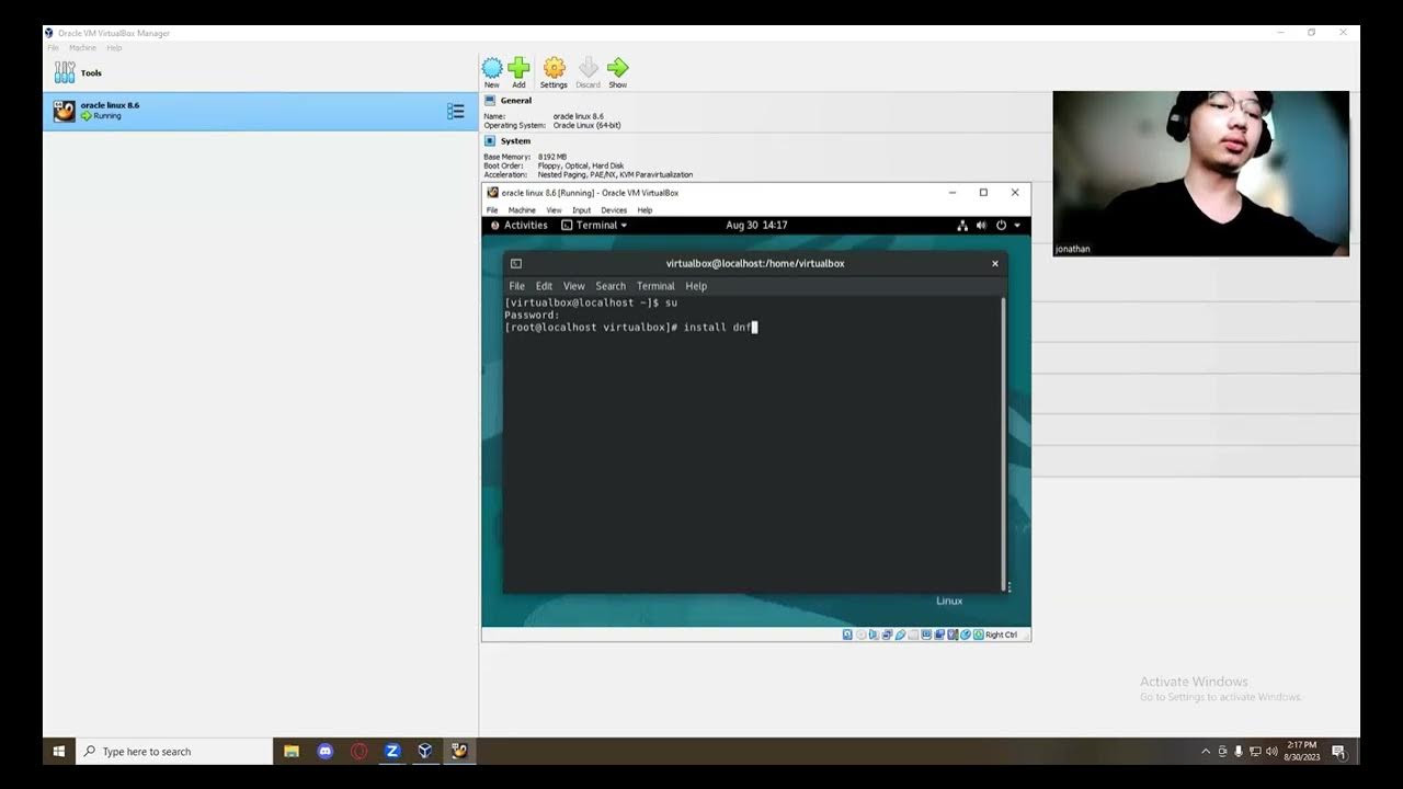 Tutorial instalasi oracle linux 8 6 youtube