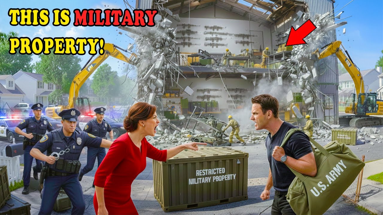 HOA Demolished My Workshop While I Was Deployed - She Had No Idea It Was a Military Weapons Workshop