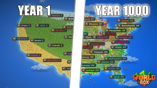 I Simulated A USA Battle Royale - Worldbox