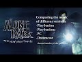 Alone In The Dark The New Nightmare Comparing The Music Of Different Versions 