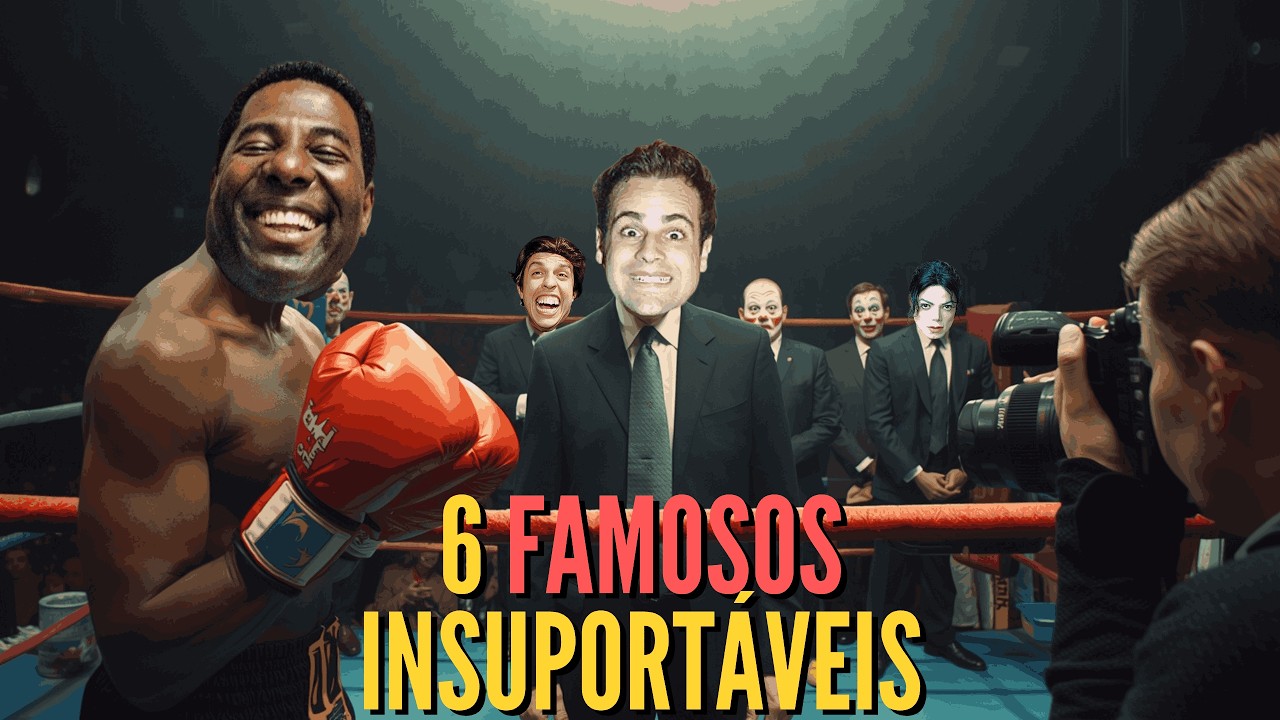 OS 6 FAMOSOS MAIS PÉ NO SACO! 🤢