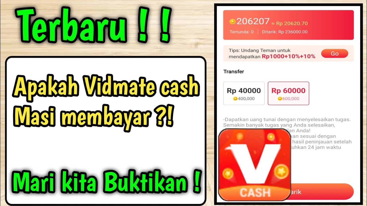 Vidmate Cash Cara Menarik Saldo Vidmate Cash Lewat Aplikasi DANA vidmate-cash-cara-menarik-saldo-vidmate-cash-lewat-aplikasi-dana