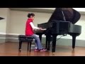 Susanna huang plays clementi sonatina op36 no31st movt on dr chien piano student recital 212014