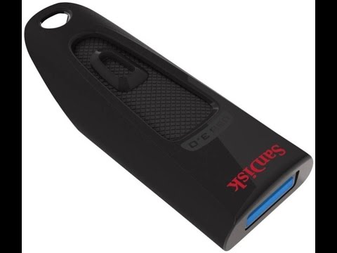 Unboxing SanDisk Ultra  32GB USB 3.0 Flash Drive $$$$