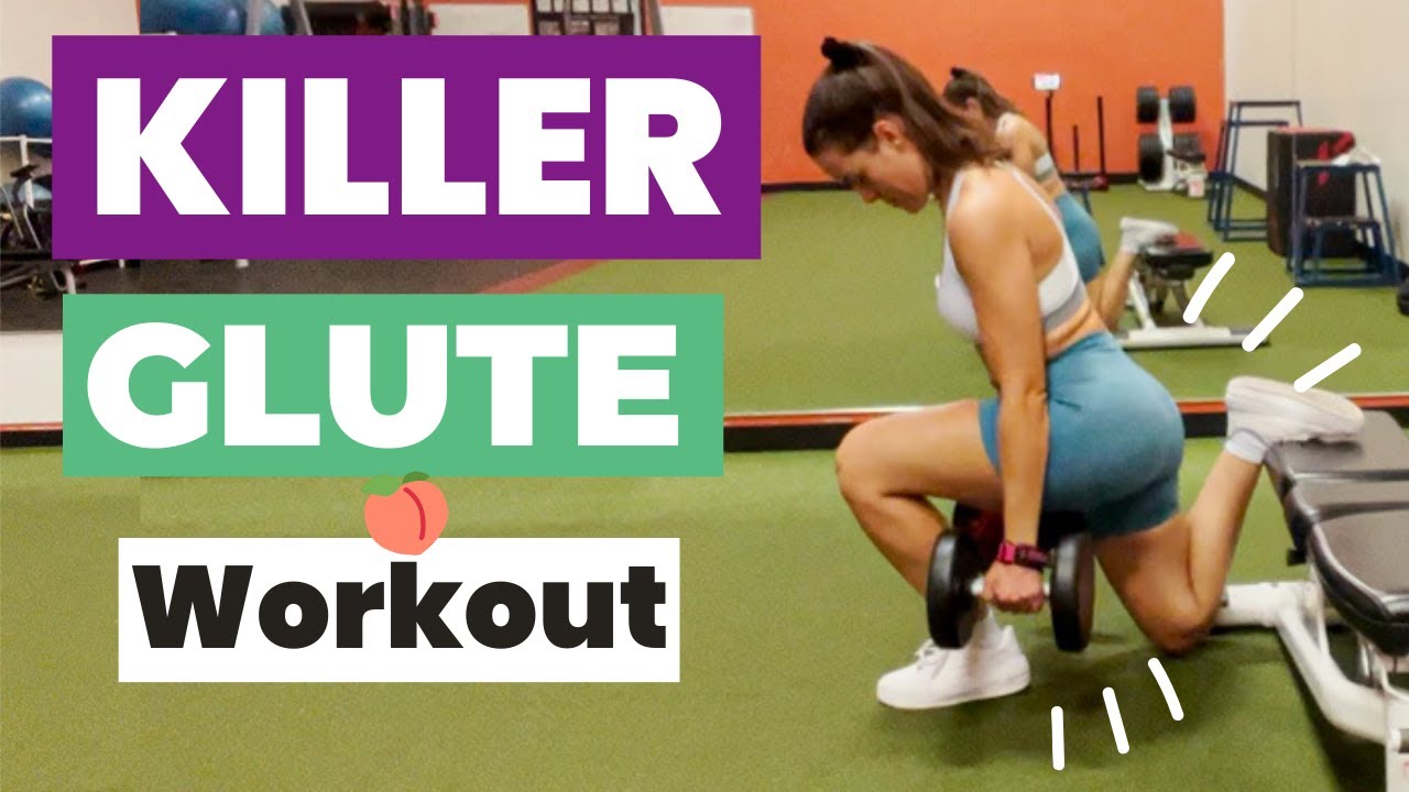 GROW YOUR LEGS & GLUTES! Full Workout + Lower Body Stretching! - YouTube