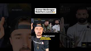 Did Conor McGregor accept Jesus?😲