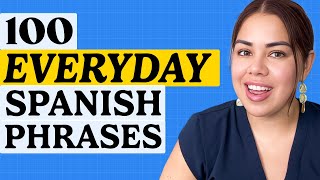 Speak Basic Spanish with These 100 Essential Sentence Patterns | Everyday Spanish with Stephanie
