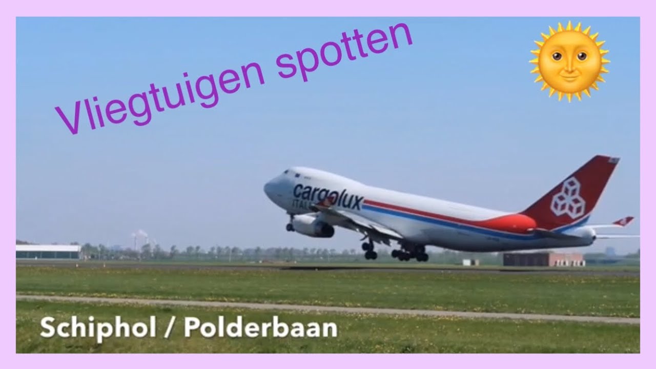 Stijgende vliegtuigen spotten / Polderbaan / Schiphol
