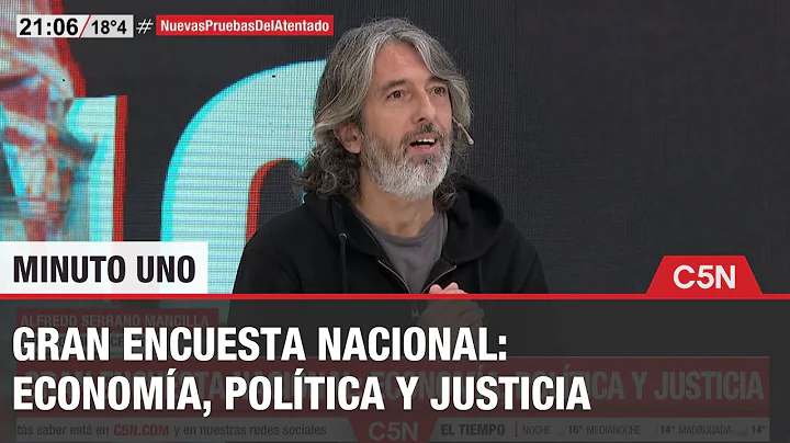 ALFREDO SERRANO MANCILLA, director de la CELAG, en MINUTO UNO