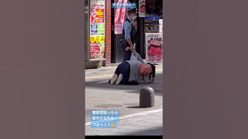 警察 警察官を殴ったら技かけられた 警察官を殴ると公執になりますので御注意 新宿 警察 歌舞伎町 警察24時 警察官 パトロール 110 