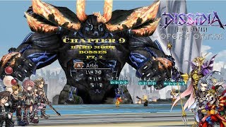 [DFFOO] Chapter 9 Hard Mode Bosses Walkthrough Pt. 2