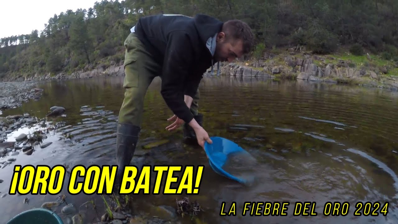 ¡INCREIBLE ORO con BATEA!! La Fiebre del ORO 2024!! SMICKS GOLD - YouTube