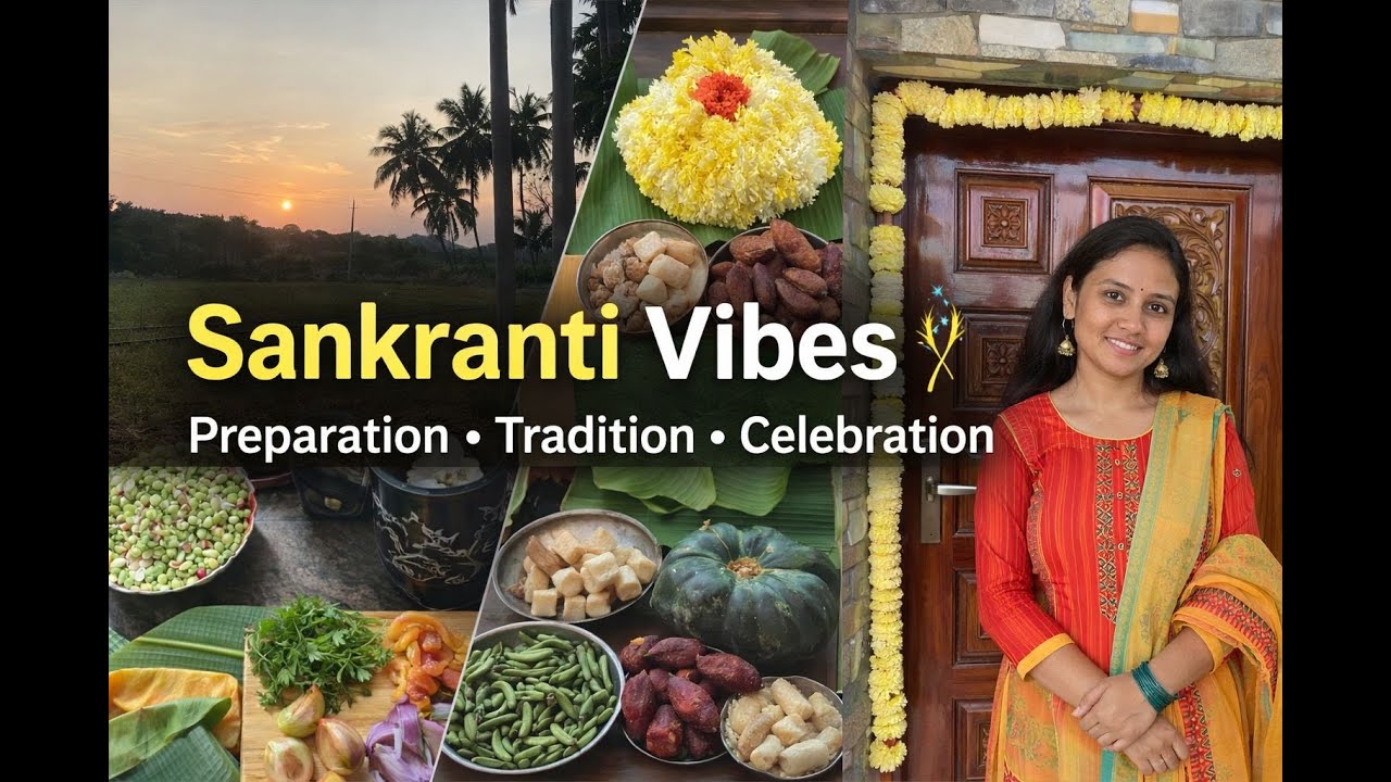 Makara Sankranti celebrations at home 🏡🪁Family time, festive preparations, and positive vibes