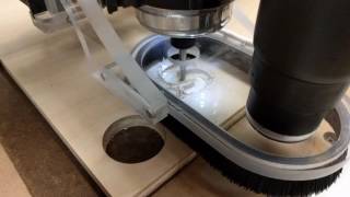 Suckit dust boot with X-Carve.