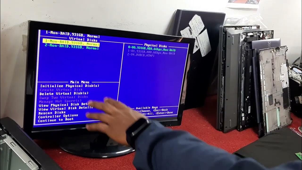 How to Configure Raid in Dell PowerEdge T140 Server Server OS installation YouTube