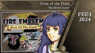 FEE3 2024: Host of the Dark by TheGhostCreator
A preview of Host of the Darks upcoming 3.0 release. Rewriting the story, expanding upon it, and improving the gameplay greatly.
Big thank you to Epholo8 for taking part in this showing.
Thread link:
https://feuniverse.us/t/fe8-complete-host-of-the-dark-2-5-25-main-chapters-4-gaidens-0-fixed-and-casual-modes/12731/1 FEE3 2024: Host of the Dark by TheGhostCreator
