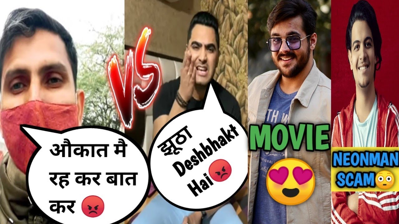 Neonman Scam | Royal Soldiers Vs Paras thakral Fight Full Explian | Carryminati | Ashishchanchlani |