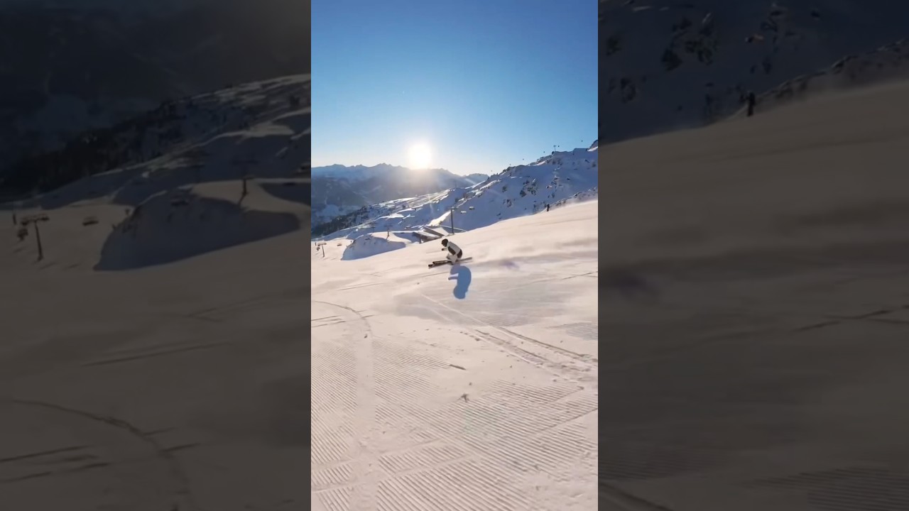 Proof that waking up early is worth it. 🫡⛷️ 