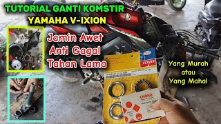 TUTORIAL ON HOW TO REPLACE THE STEERING COMBINATION ON A YAMAHA V-IXION PROPERLY, WITHOUT PLAY, G...