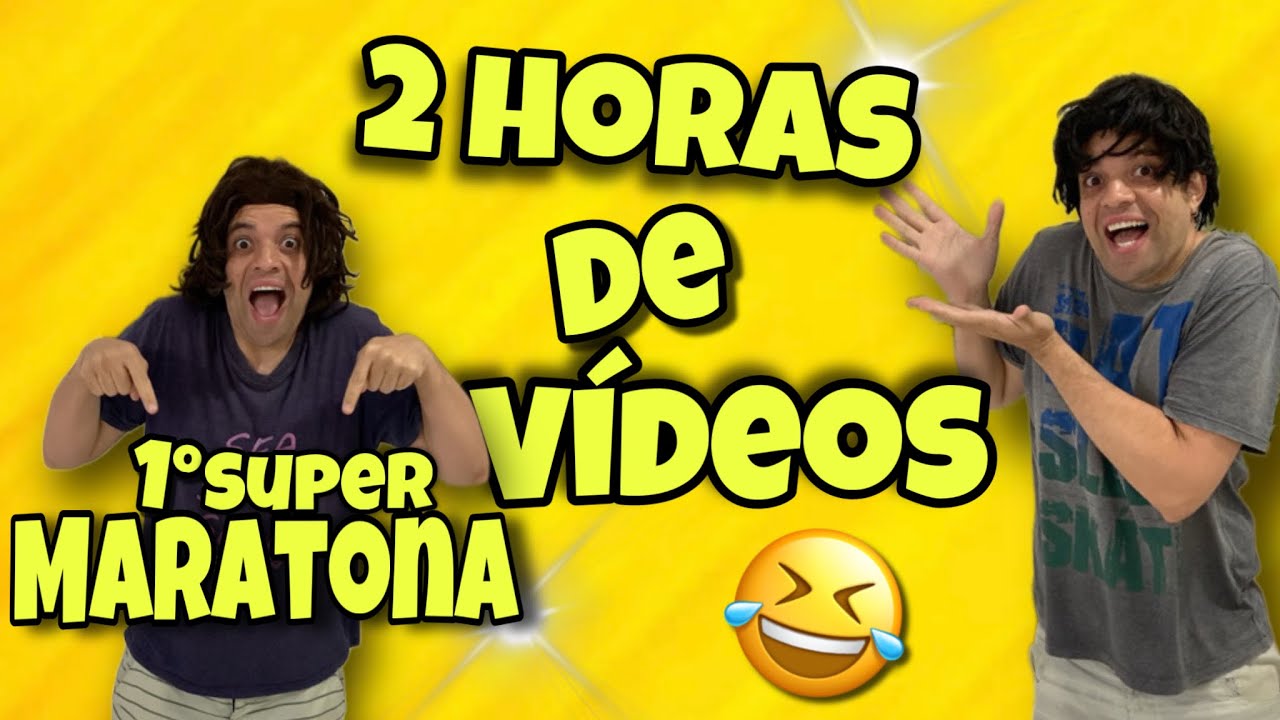 SUPER MARATONA DE 2 HORAS DE VÍDEOS - TUTU SANGOME TV - TENTE NÃO RIR