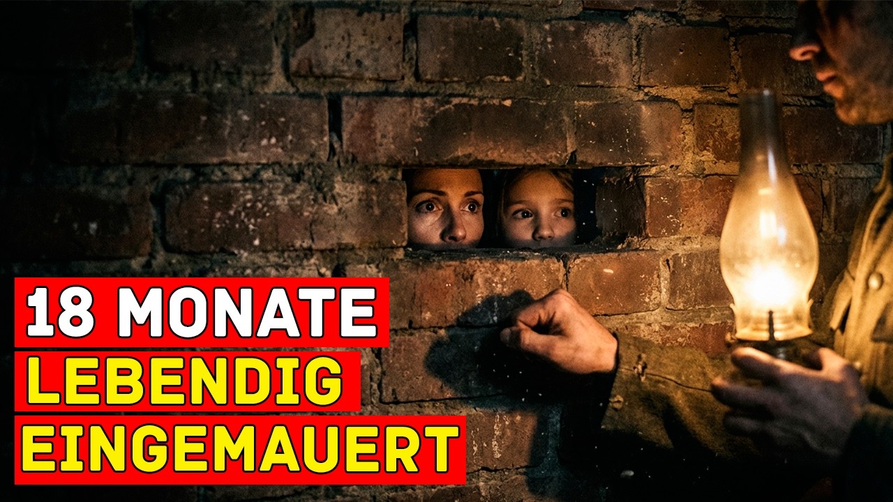 18 Monate lebendig eingemauert – ein Fehler des Maurers