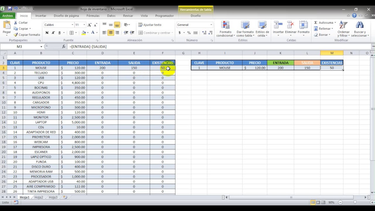 Inventario De Stock En Excel Gratis Charcot