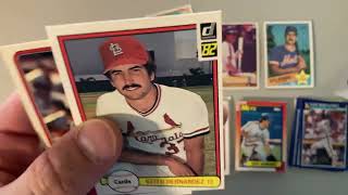 Keith Hernandez Baseball Card Collection Review!