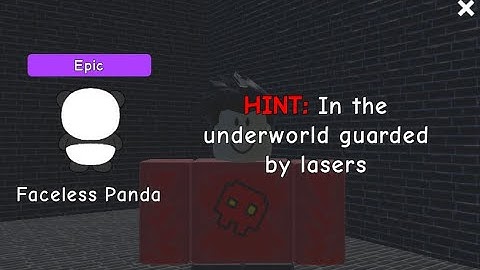 How to find Faceless Panda - Find The Pandas