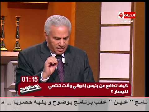 بوضوح محمد الدماطى محامى المعزول ما حدث فى 3 يوليو ثورة مضادة و إنقلاب عسكرى