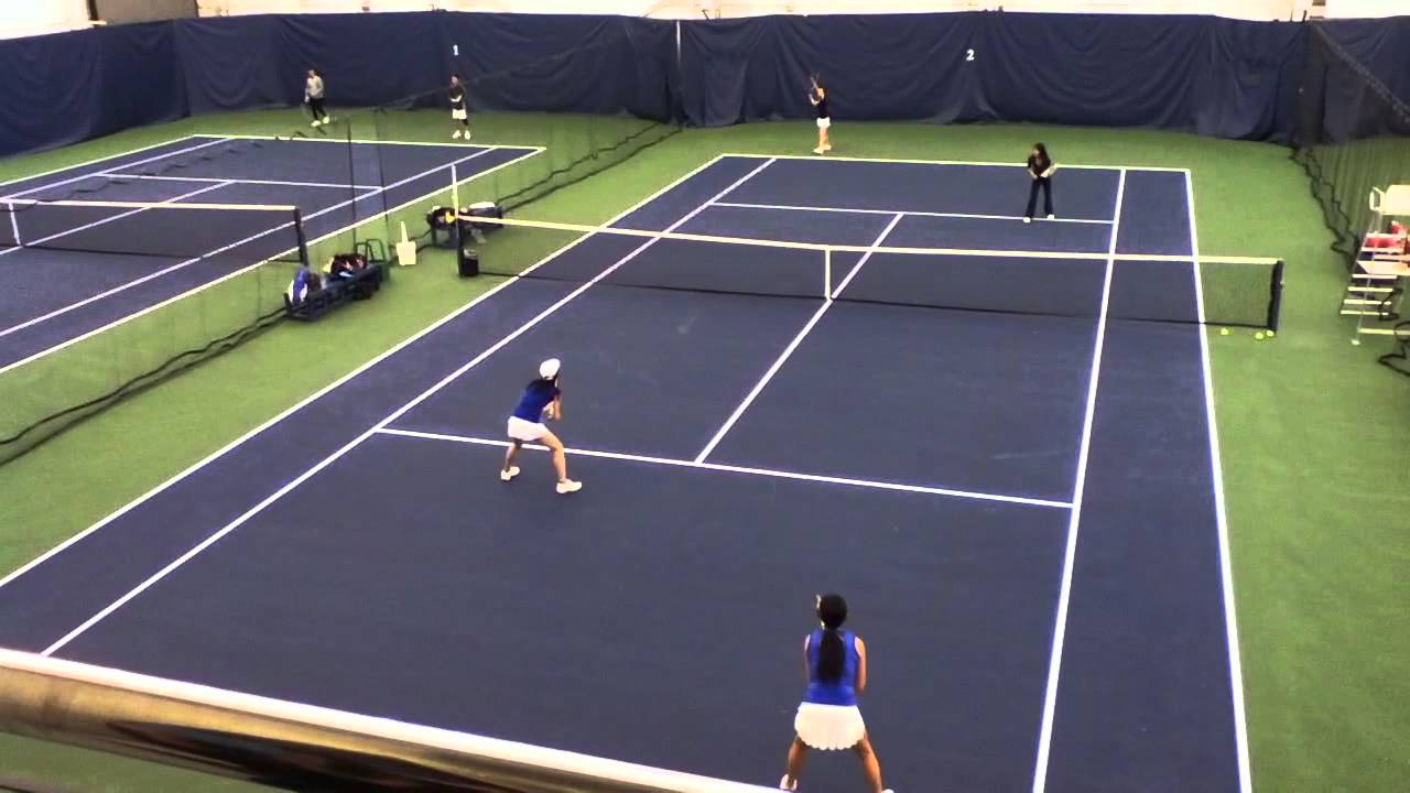 Tennis Tournament at USTA Billie Jean King National Tennis Center, Feb. 2012 (Part 1) - YouTube