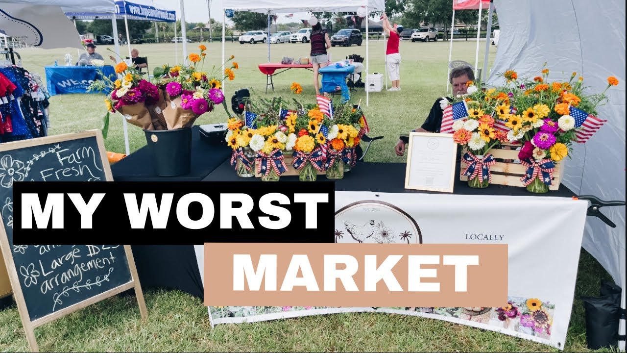 Worst market for my Flower Farm Florida Flower Farm YouTube