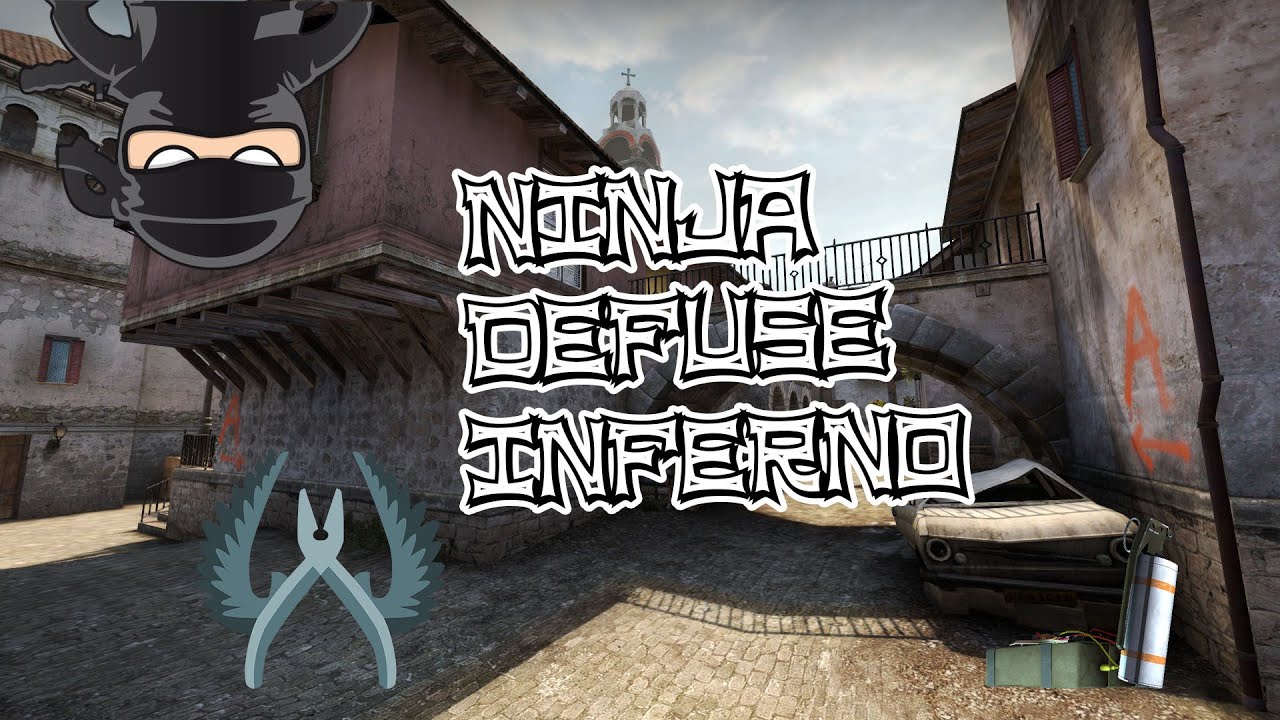 CS:GO İNFERNO | NİNJA DEFUSE İS GOOD - YouTube