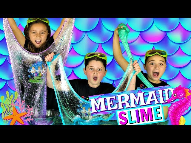 Sparkly Mermaid Slime Sensory Play (with Video) ⋆ Sugar, Spice and Glitter