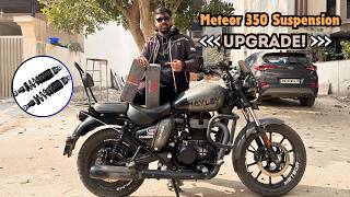 We Fixed the Meteor 350 Suspension! Better Than Stock π³