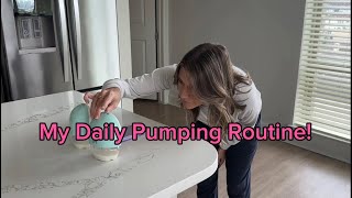 My Daily Pumping Routine!