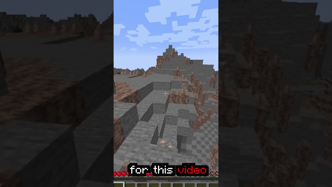 Minecraft But The Entire World Is Dripstone…