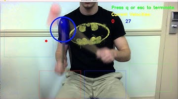 OpenCVとPythonを使用したエアドラム