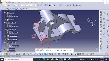 dynamic sectioning split catia