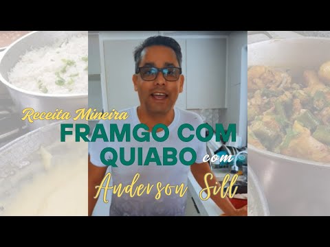 Anderson Sill no Periquito - Mg na casa do Pr José Carlos Fazendo um delicioso frango com quiabo