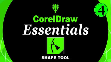 CorelDRAW Essentials: Master the Shape Tool & Subtools | CorelDRAW 2024 Tutorial