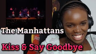 African Girl First Time Reaction to Manhattans - Kiss and Say Goodbye
