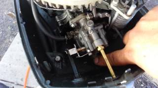 Johnson 6hp easy fix won't start DIY