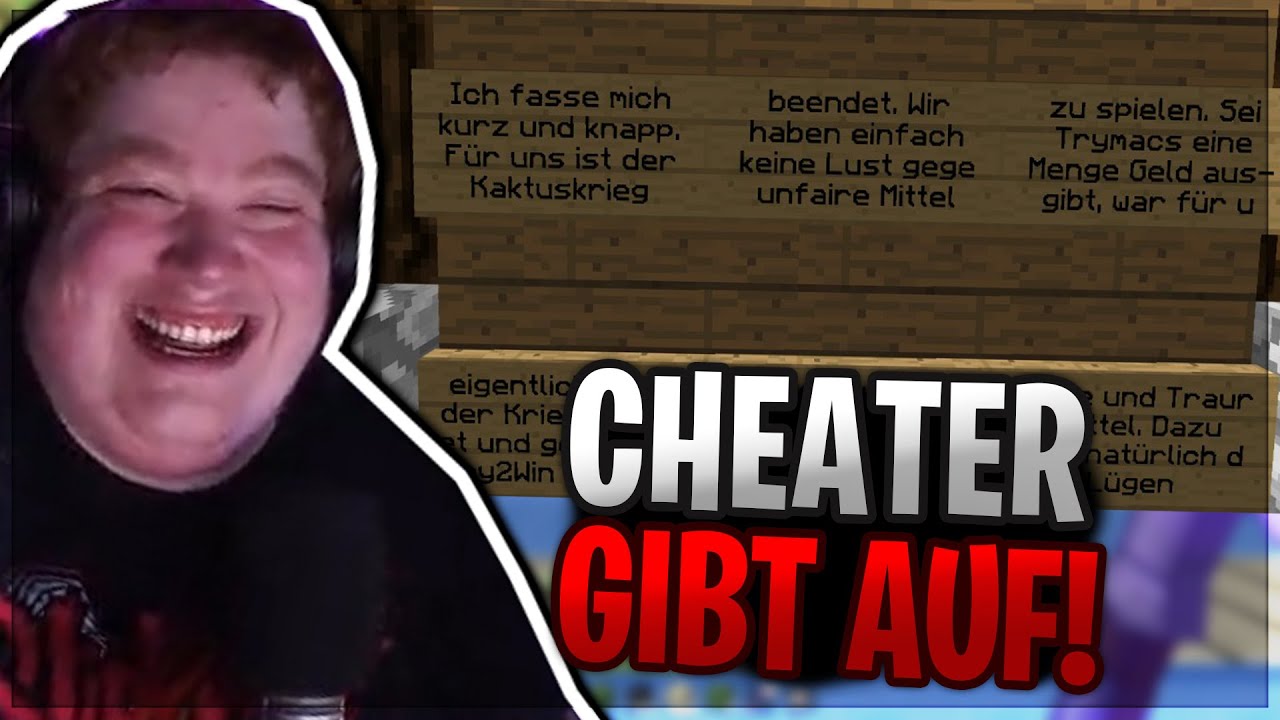 PEINLICHES Statement vom KAKTUSKRIEG CHEATER! 😂 | Er wurde Zerstört!
