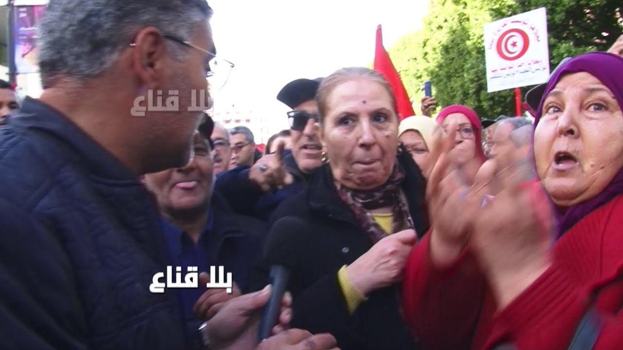 امرأة تثور في حوارها مع البوزيدي وتفقد أعصابها عالمباشر بسبب مايحدث في تونس..قيس سعيد قاهر السـ ـراق