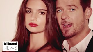Emily Ratajkowski Alleges Robin Thicke Groped Her On the Set For ‘Blurred Lines’ | Billboard News
